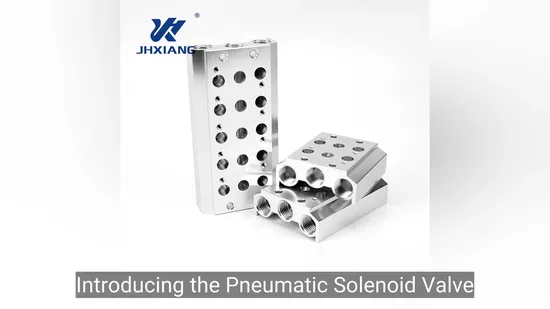 Pneumatic Solenoid Valve Base 4V210 4V310 4V410 4V310 200m3f4f6f6f Pneumatic Components